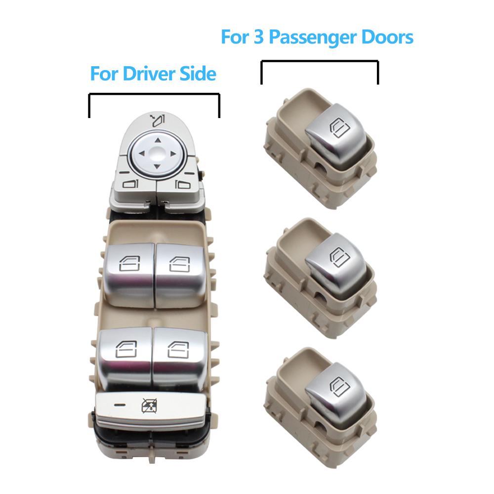 Car Power Electric Window Lifter Switch For Mercedes BENZ C E GLC CLS Class W205 W253 W213 W257 C200 C200 C300 GLC260