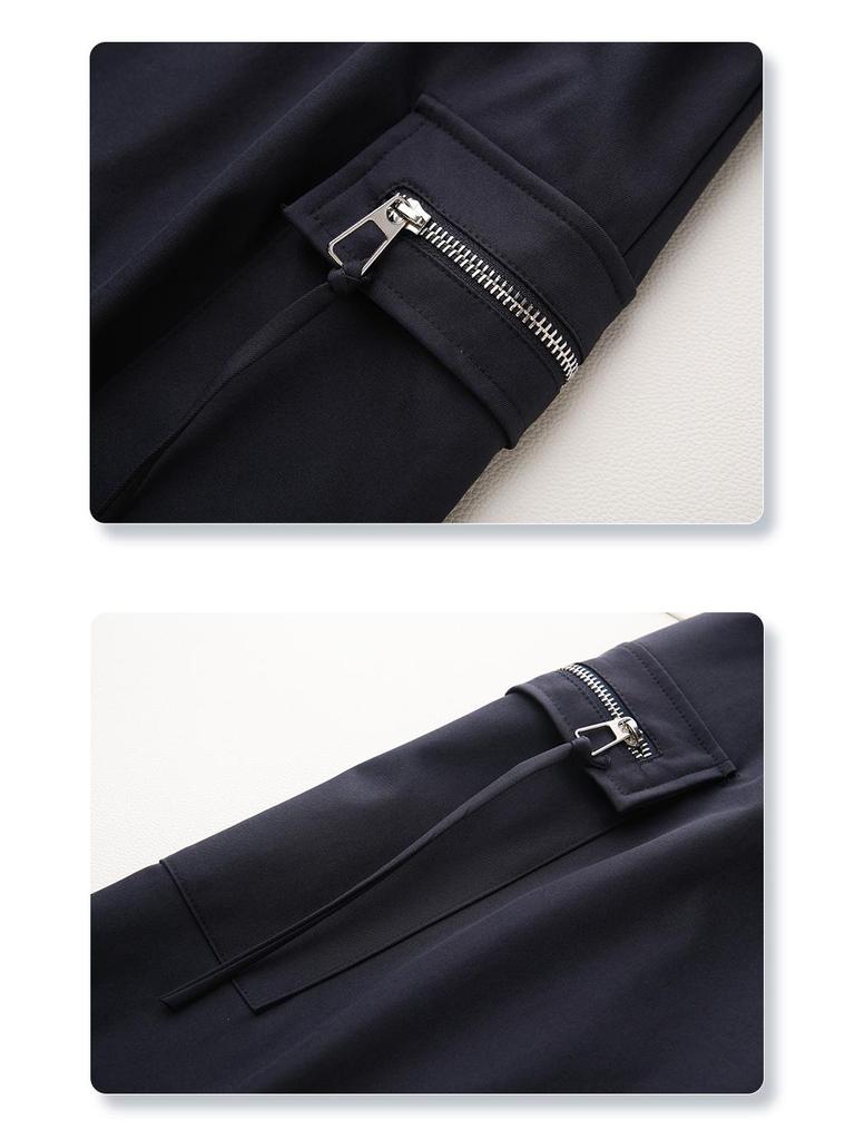 Apricot Retro Slit Midi Skirt - Women's 2024 Spring/Autumn Style, Bodycon Long Skirt