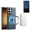 Samsung S26 Ultra/S25 Plus Wireless Charging Shockproof Case with Magnetic Car Mount.