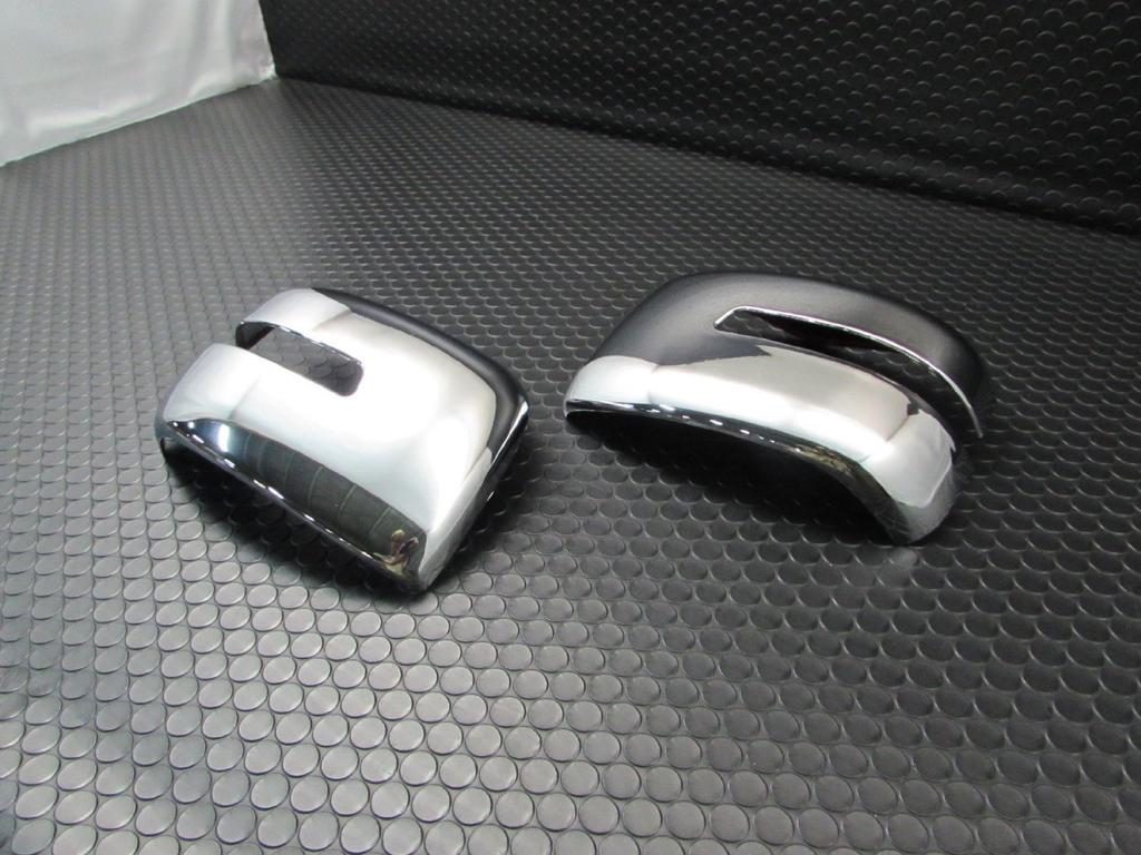 BRIGHTZ Chrome Door Mirror Type for AZ Wagon MJ23S Fits MJ and 23S AZ Wagons Covers, B, (MIR-SID-152) - 23, MJ23, (Part Number 12003)