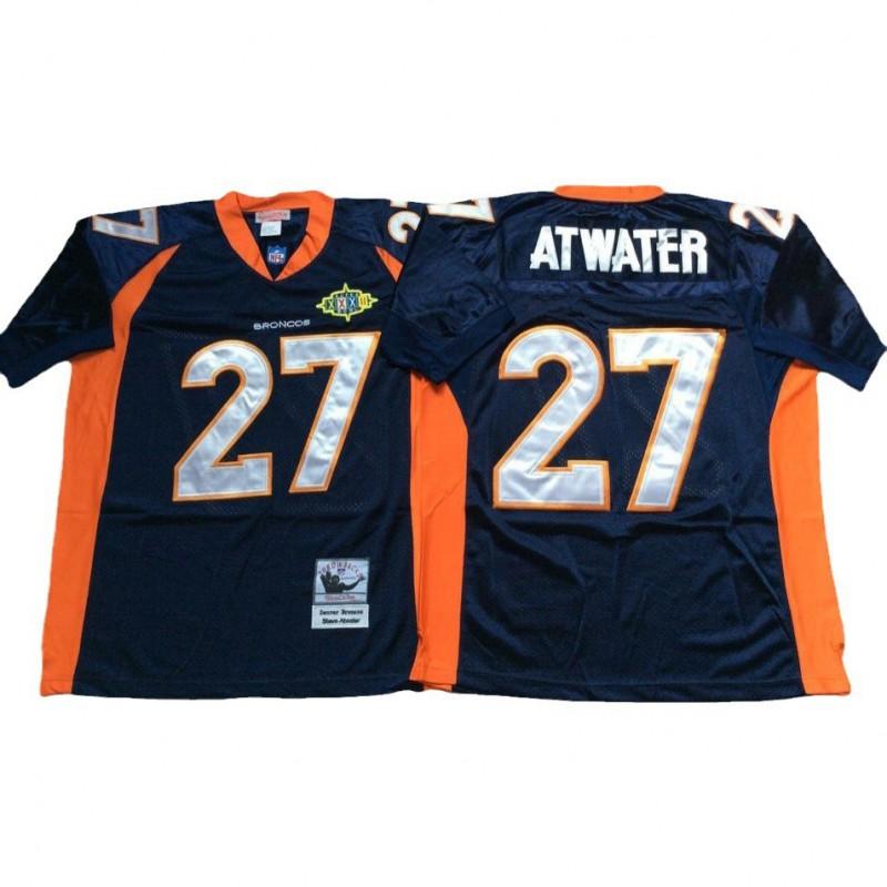 Rugby Jersey Denver Broncos Hall Of Fame 84 Vintage Embroidered Sports Shirt Men Women