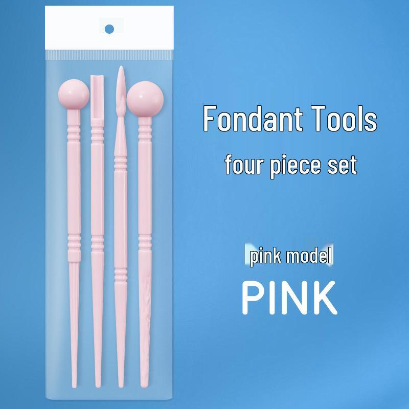 Ensemble d'outils de modelage en argile de poterie en cinq pièces pour sculpture DIY
