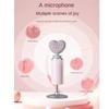 Professional USB Noise Reduction Pink Condenser Microphone For Mobile Phone PC Computer Live Streaming