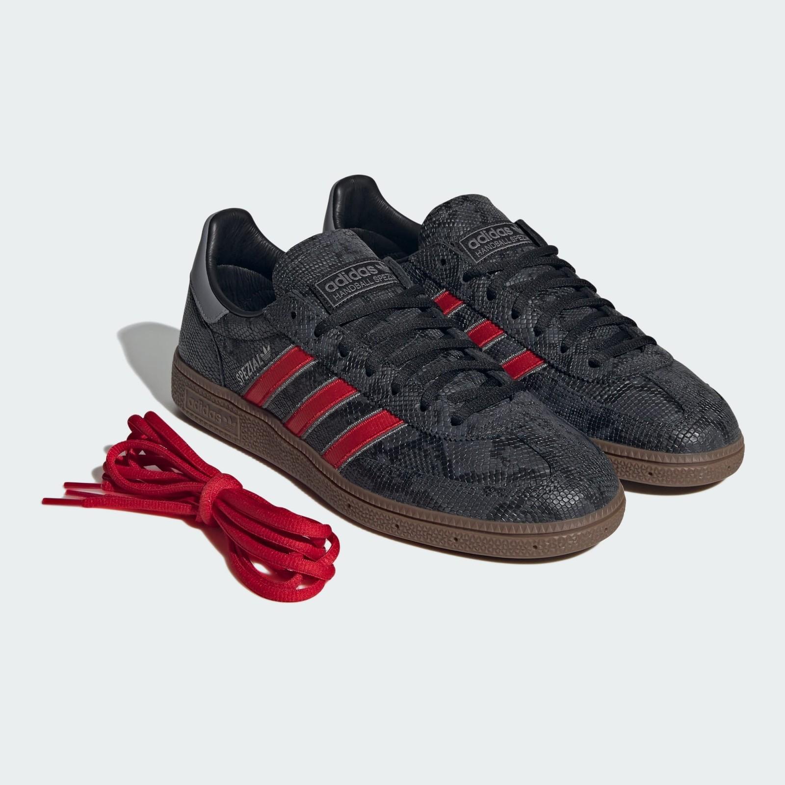 KK1191 adidas Handball Spezial Core Black Better Scarlet (Men s) 10