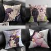 My H-Happy Marriagee Anime Cushion Cover Pillowcase Ultra Soft Skin Friendly Fabric Cloud Like Comfort & Concealed Zipper