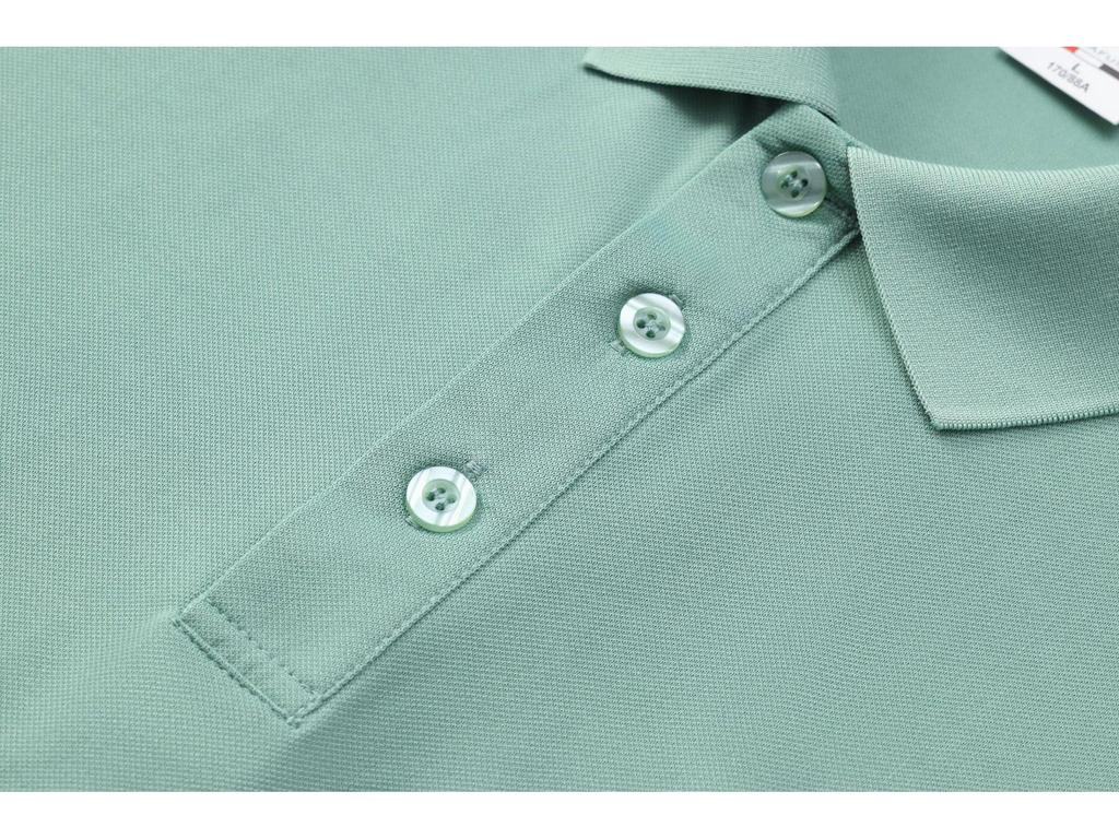 Spring/Summer Unisex Simple Short Sleeve Polo - Men's Solid Color Turn-Down Collar Sports Shirt