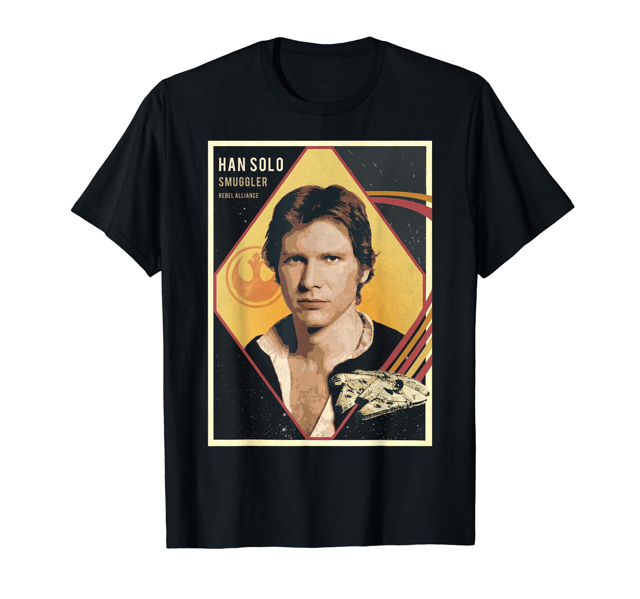 Star Wars Han Solo Trading Card T-Shirt