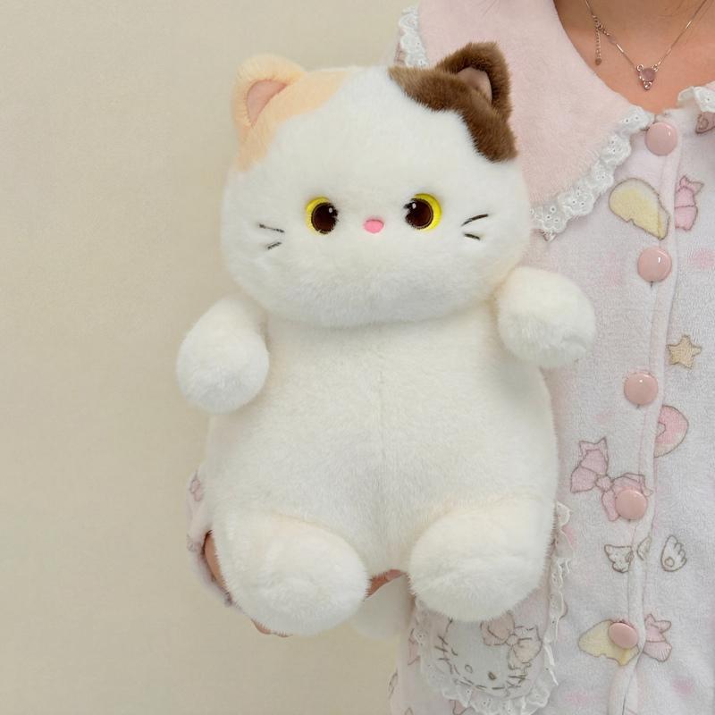20/40cm Nové Vysoce Kvalitní Roztomilé Plyšové Hračky pro Domácí Mazlíčky Kočky Rozkošné Calico Siamské a Ragdoll Kočky Plyšáci Měkká Panenka Polštář na Objímání