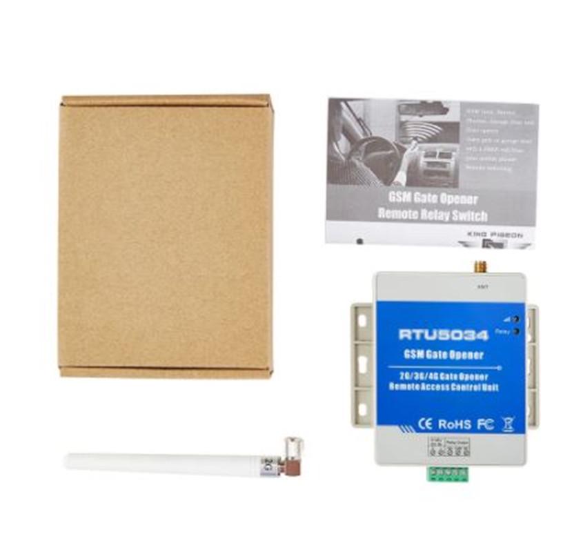 RTU5034 2G/4G GSM Remote Door & Switch Controller with 1 Relay Output