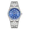 High Quality Luxury Stainless Steel Strap Quartz Watch Calendar Multi Color Waterproof Night Light Men's Watch