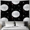 Galaxy Tapestry Wall Hanging Space Universe Decor Celestial Moon Stars Backdrop Aesthetic Room Decor Nebula Wall Art Cosmic Home
