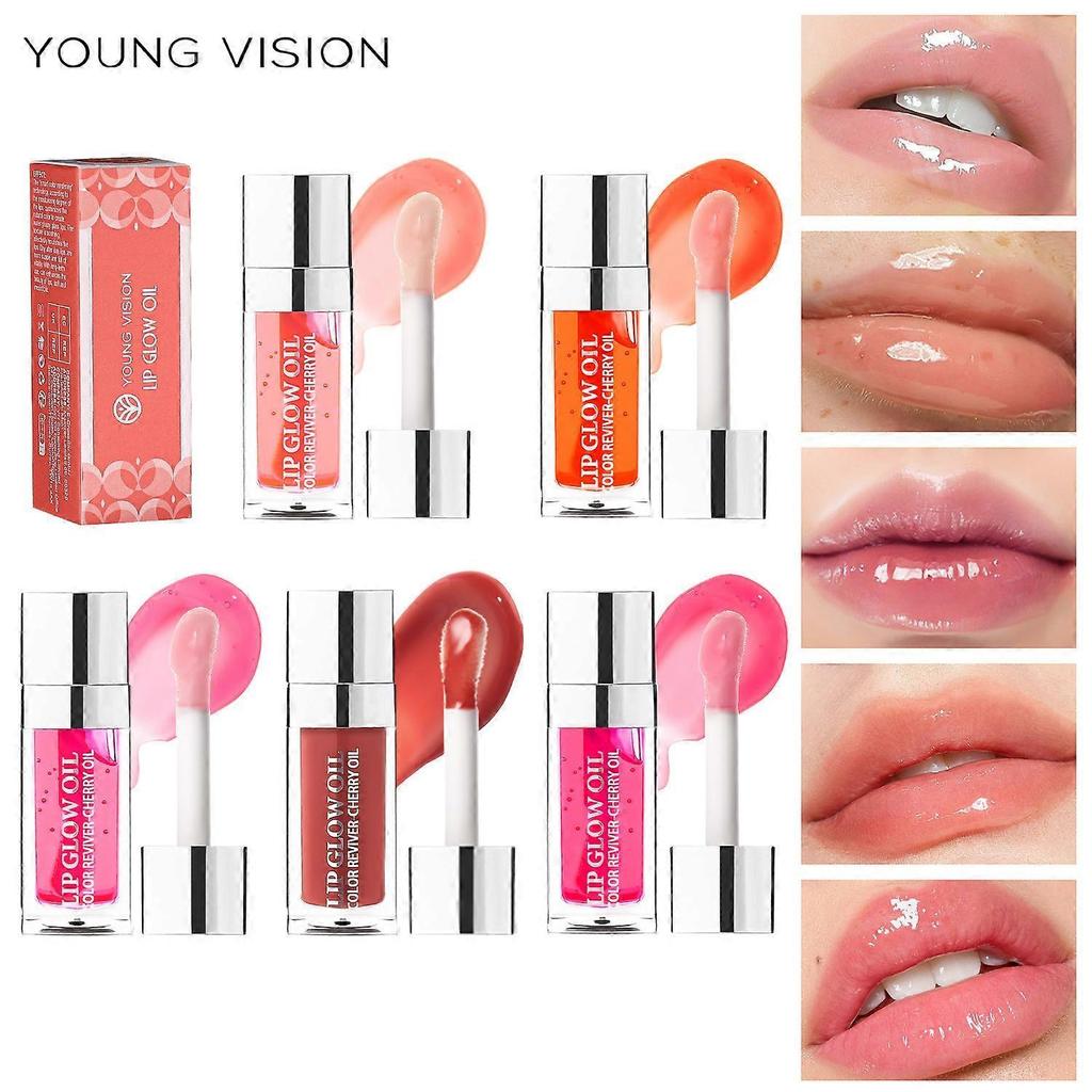 A1  2025 New Lip Balm Moisturizing Lip Gloss Lipstick 5 Colors Optional