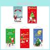 Hanging Christmas Merry Flag Decor Xmas Home Outdoor Party Window Decoration