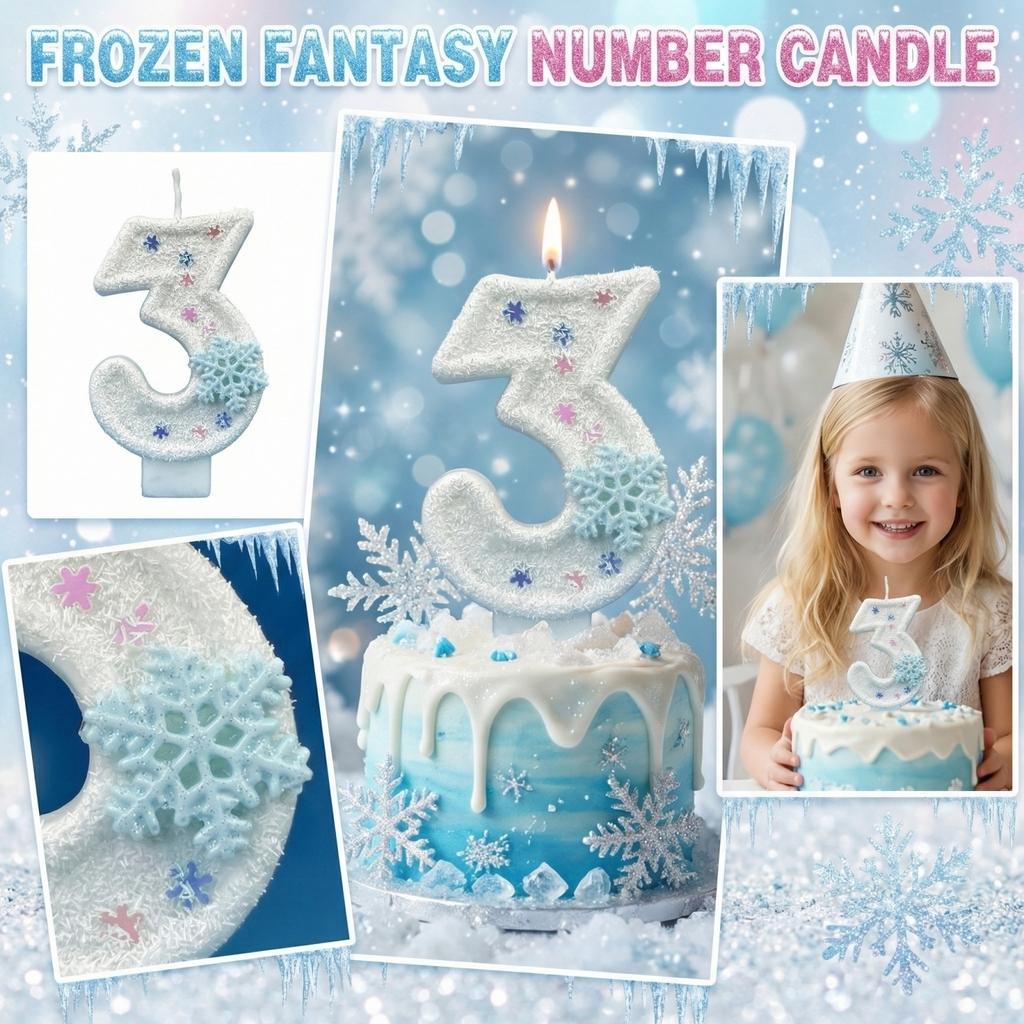 Fashion Cartoon Creative Birthday Candles Party Digital Candles