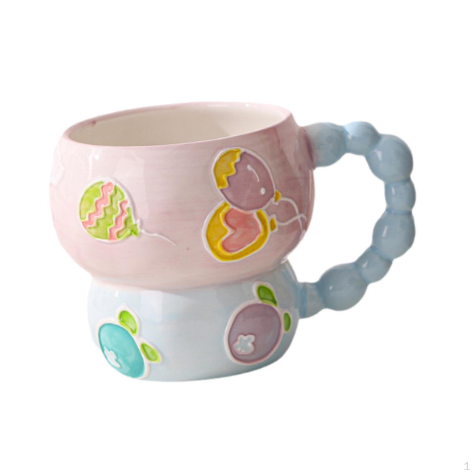 

Элегантный фарфоровый набор чашек для утреннего кофе голубика