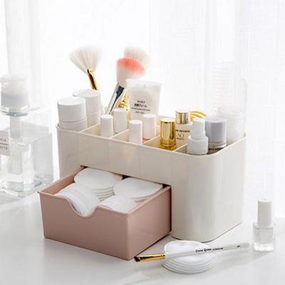 Make-up-Organizer Platzsparend Schreibtisch Kosmetik Make-up Aufbewahrung Schubladentyp Box Kosmetik Beauty-Zubehör Vitrine