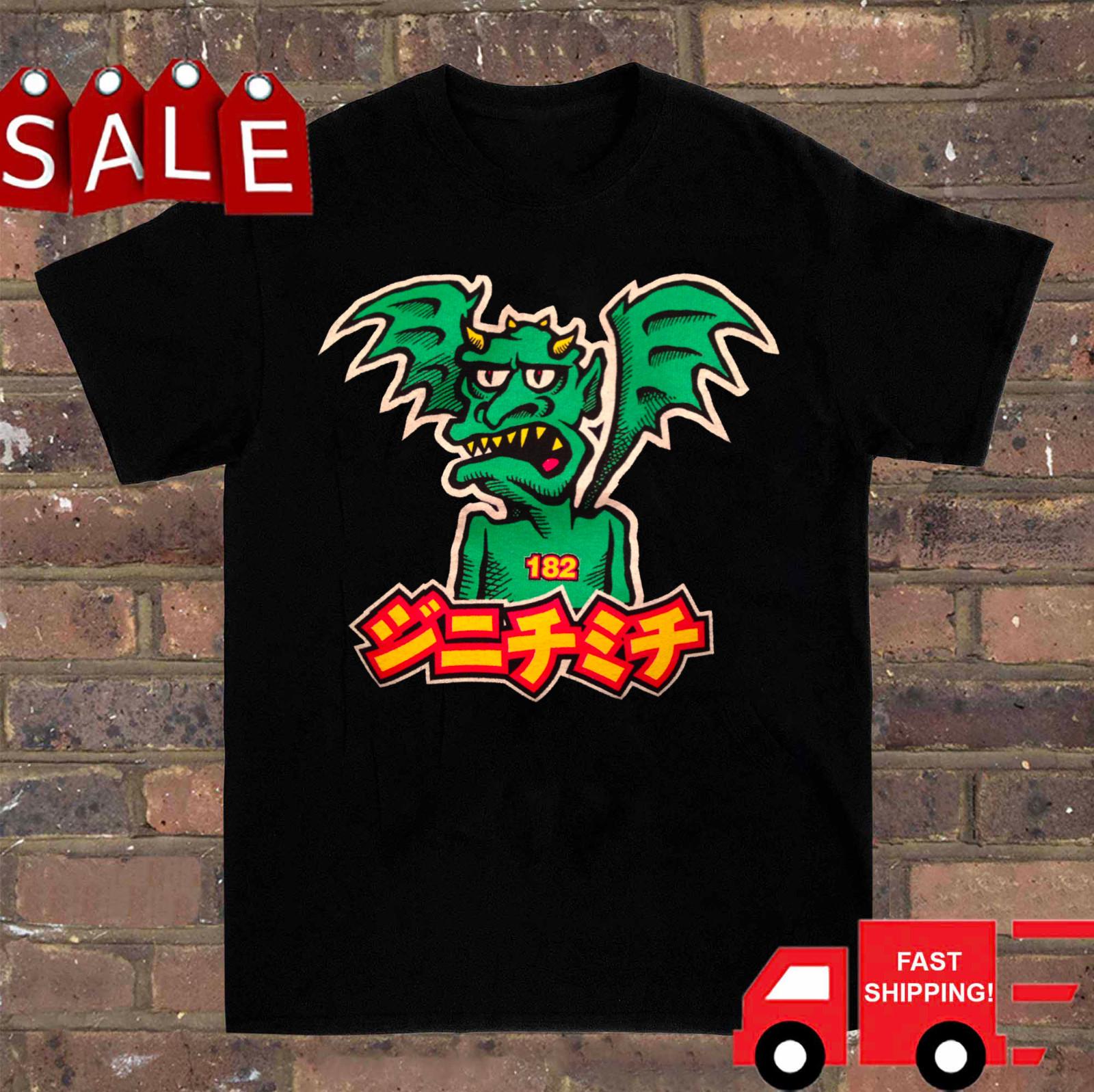 Janpan Tour Blink 182 Band Shirt Classic Black Unisex S-2345XL 1R0038 XL