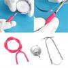 2 Pcs Stethoscope Toy,Pretend Play Doctor's Set Role-playing Games Toys for Children