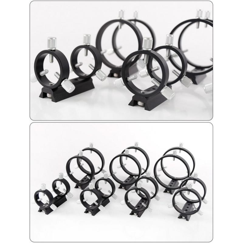 Laser Pointer Bracket Finder Scope Bracket Ring Kit for Finder Scope Telescope Inside Diameter 42/50/60/68/80/90/102mm