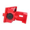 Clamp Type Circuit Breaker Lockout Industrial Electric Power Insulation Safety Lock for Handle Small Than 42mm