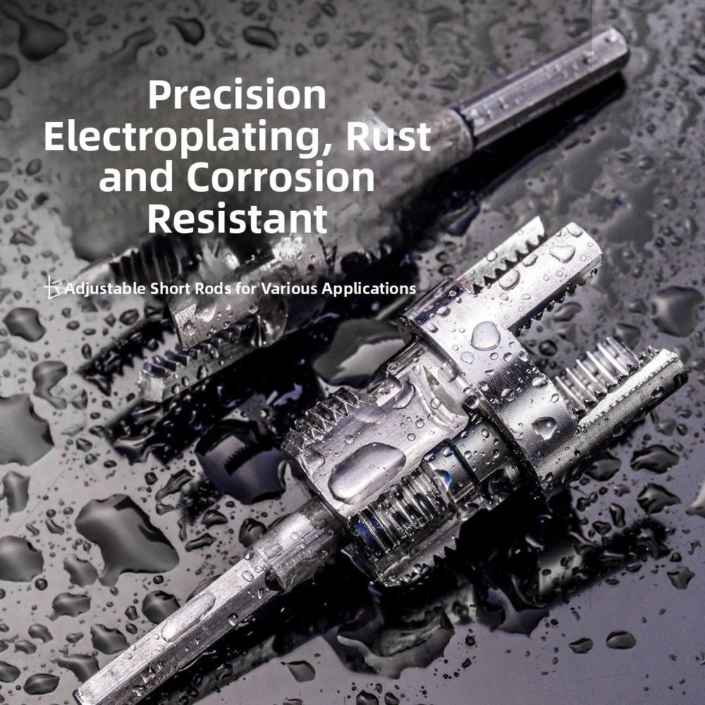 4/6 Points PVC Pipe Threader Kit Internal/External Thread Fast PPR Water Pipe Opener Tap Pipe Threader Waterpipe Tapping Tool