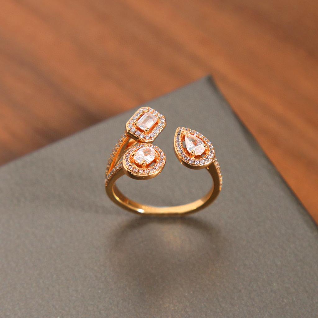 New Vintage Hot Brand Women's Ring Diamond Luxury Jewelry For Women Designer Pure 925 Sterling Silver Fashion Lady Party Rings