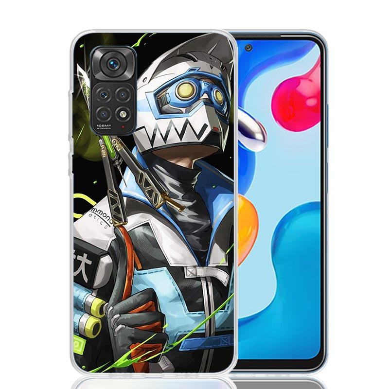 Apex Legends Phone Case For Xiaomi Redmi Note 15 14 13 12S 12 Pro Plus 11S 11E 11 11T 10S 10 Art Soft Pattern Cover Redmi Note 1