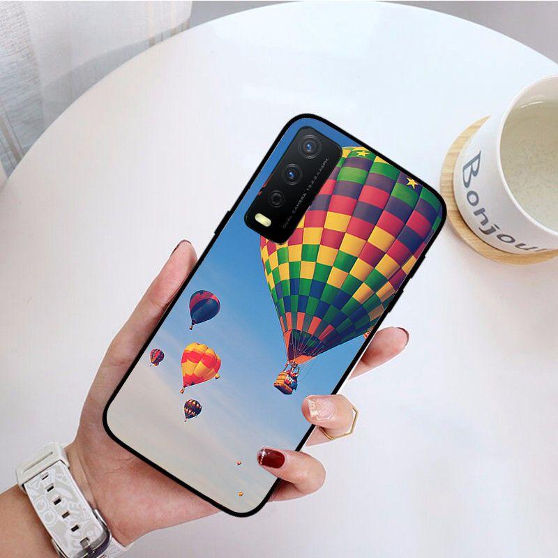Air Balloon Funda Phone Cover For Vivo Y31 Y30 Y33S Y11S Y12S Y17 Y20 Y20S Y21 Y21S Y1S Y53S Y15 Y19 Y91C V23 5G Cases Coque
