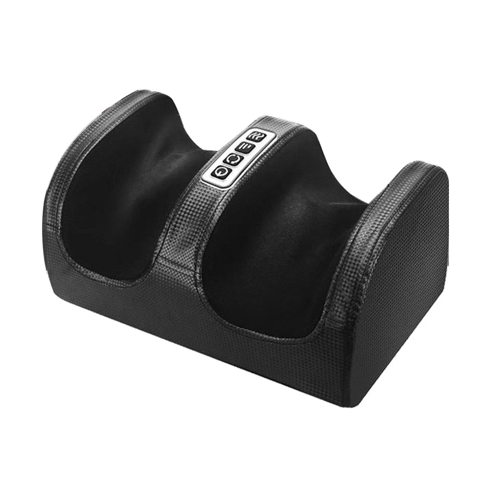 

Электрический массажер, циркуляционный массажер для ног, вибрационный массаж шиацу для разминания ног, согревающий массаж, компрессия воздуха, автоматическое закрытие 110V&US Plug чёрный