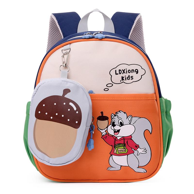 Children's Schoolbag Cute Lightweight Kindergarten Boys and Girls Cartoon Fashion Backpack