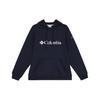 Solid Logo Pullover Sweatshirt Men Tops Blue JE1600-468