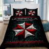 3D Print Cartoon Space Astronaut Duvet Cover Set, Teen Boys Gaming Theme Bedding, Soft Polyester Bed Linen with 1/2 Pillowcases