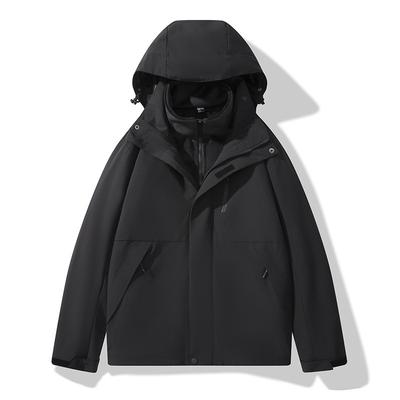 Damen Dreiteiler Zwei-Teiler Jacke, Winddicht, Wasserdicht, Drei-Schutz Outdoor