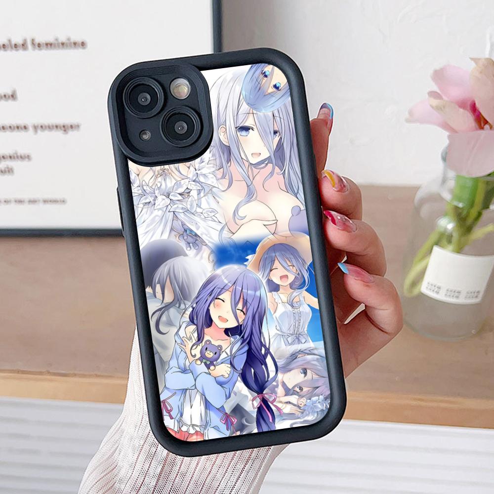 Date a Live Mio Takamiya Phone Case for iPhone 17 16 15 14 13 12 11 Air Pro Max Plus Thicken TPU Colorful Cover Cover Pretty