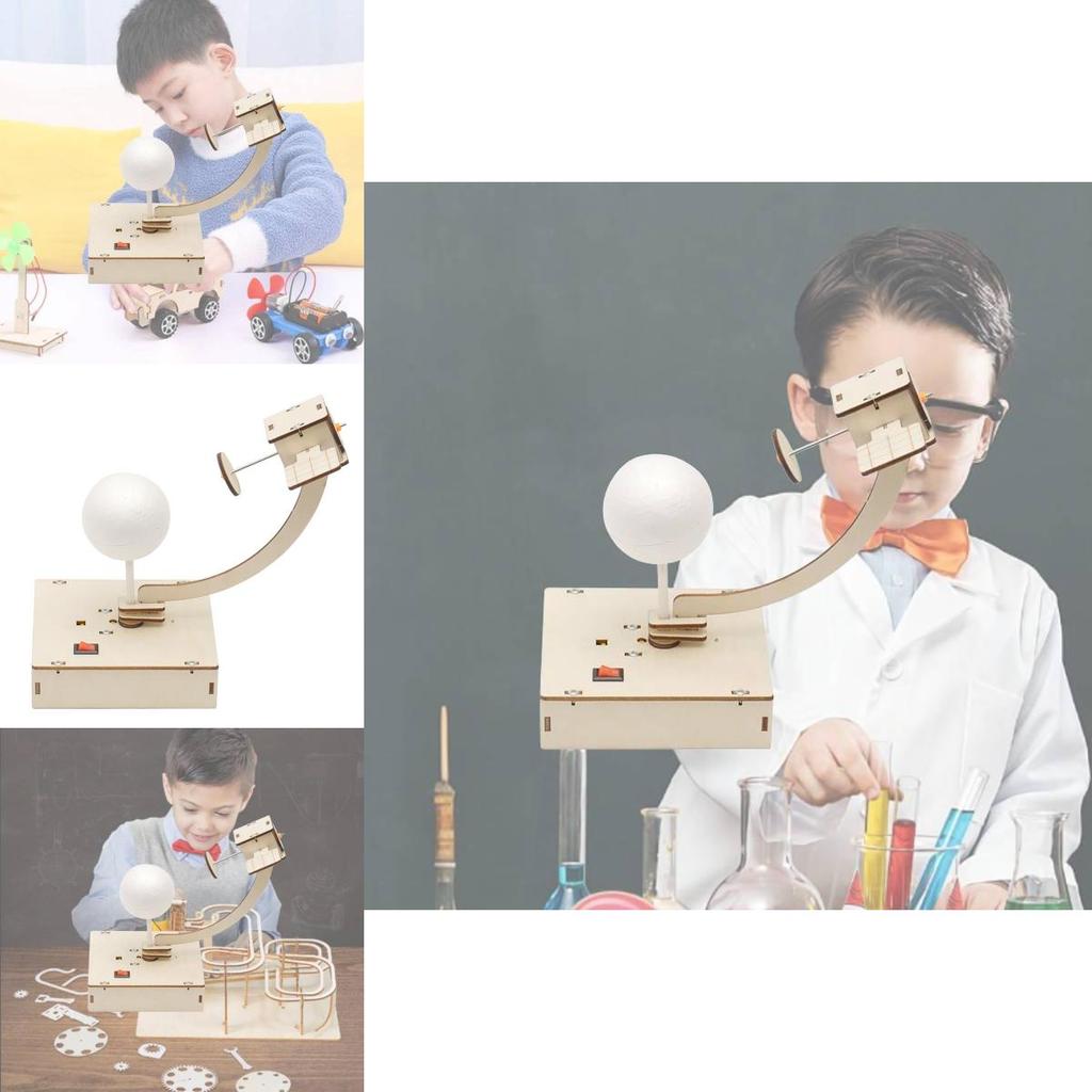 Fa barkács űrtávlat műhold modell tudományos oktatójáték gyerekeknek STEM kísérleti órára