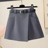 2026 Versatile Summer High-Waisted A-Line Wide-Leg Petite Skirt Shorts for Women
