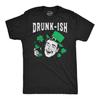 Drunk-Ish St Patrick's Day Shirt, Funny Irish Clover Tee