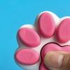 Cat Paw Clicker Toy Stress Relief Button Clicker Fidget Toy Portable Travel Office School Decompression Kitten Claw Sensory Toy