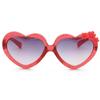 Fashion Pc Sunglasses Peach Heart Cartoon Flower Sunglasses Heart-Shaped Sunglasses Outdoor