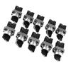 10pcs XB2-BD33 Self-locking Self-resetting Three-position Rotary Switches For Electrical Equipment Accessories