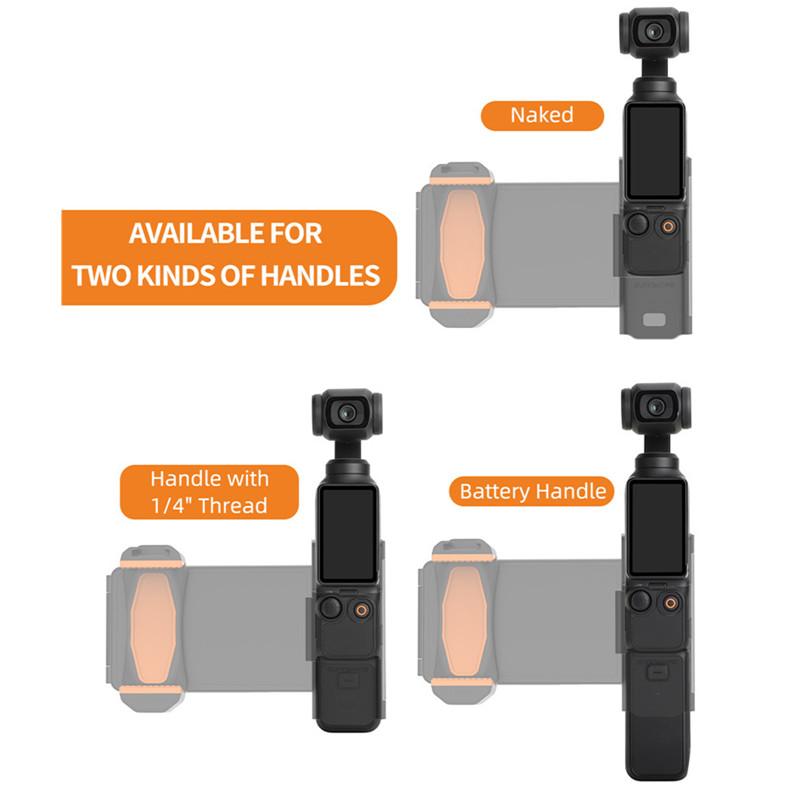 Universal Phone Holder Set Expansion for Osmo Pocket 3 Mini Extension Pole Tripod Compatible for DJI OSMO Pocket 3 Accessories