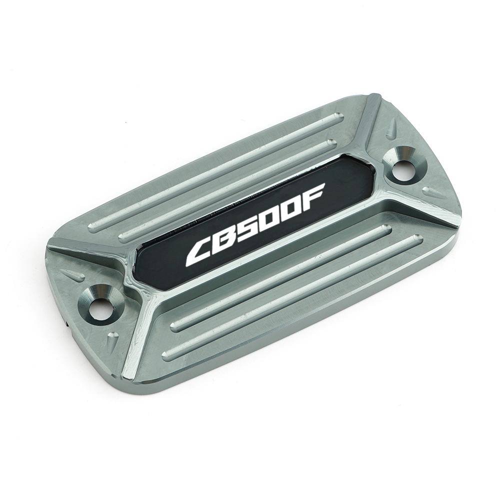 

Для Honda CB500F CB500X CB 500F 500X 2022 2023 модифицированная передняя крышка бачка тормозной жидкости, крышка бака с ЧПУ мотоцикла CB500F Titanium