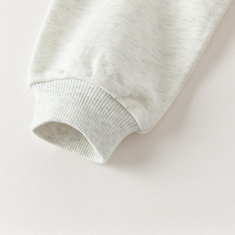 DAVE&BELLA Boy's Half-High Collar Sweatshirt & Pants Set