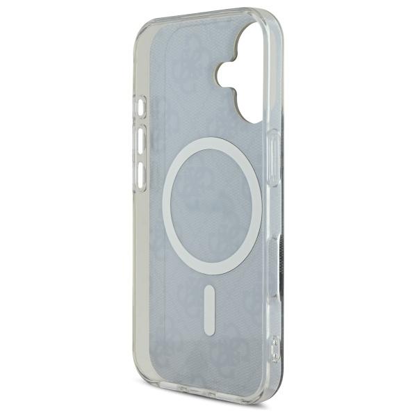 Etui do iPhone 16 Guess MagSafe Hardcase Czarny