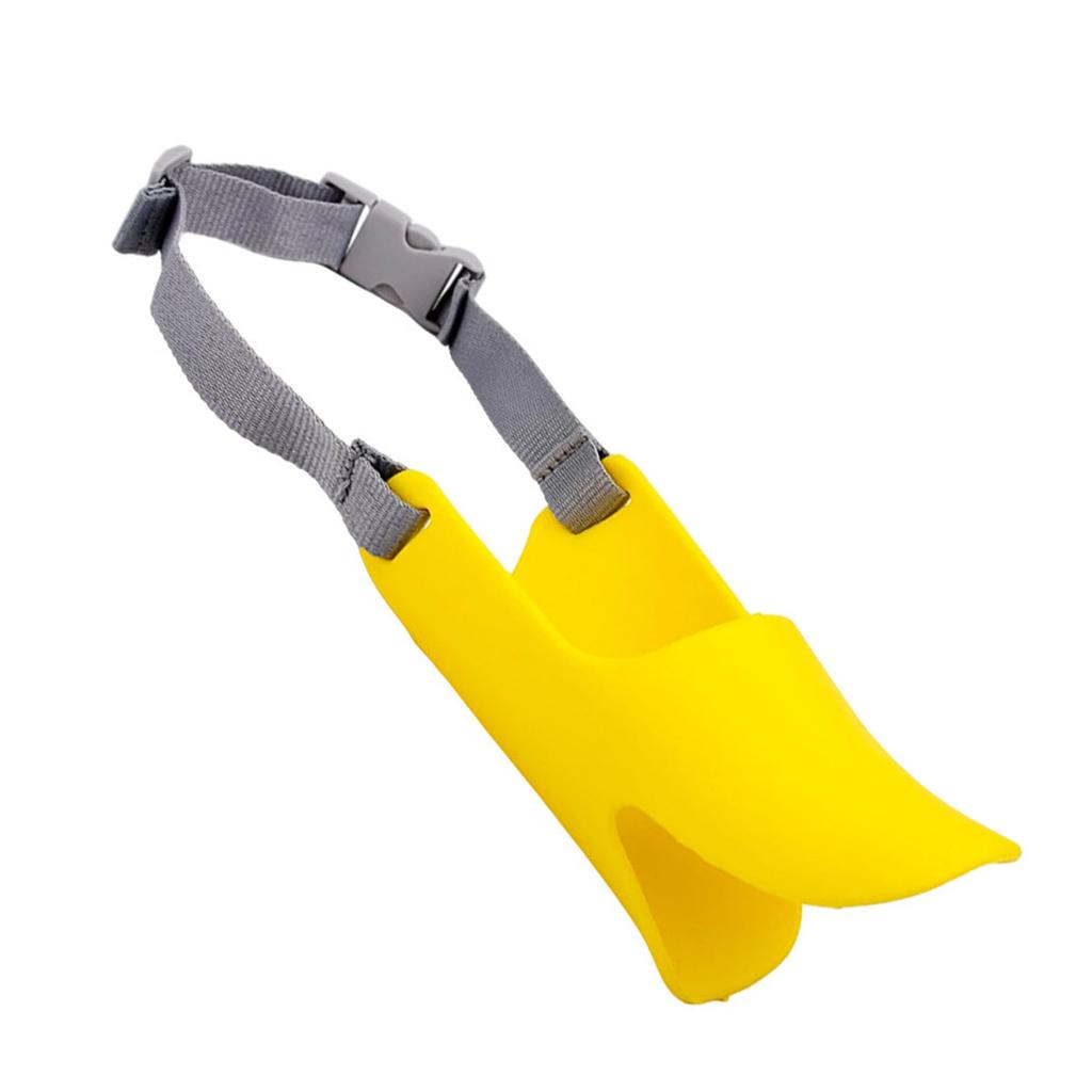 Dog Muzzle Multipurpose Breathable Comfortable Prevent Biting Chewing Barking Adjustable Pet Duckbil