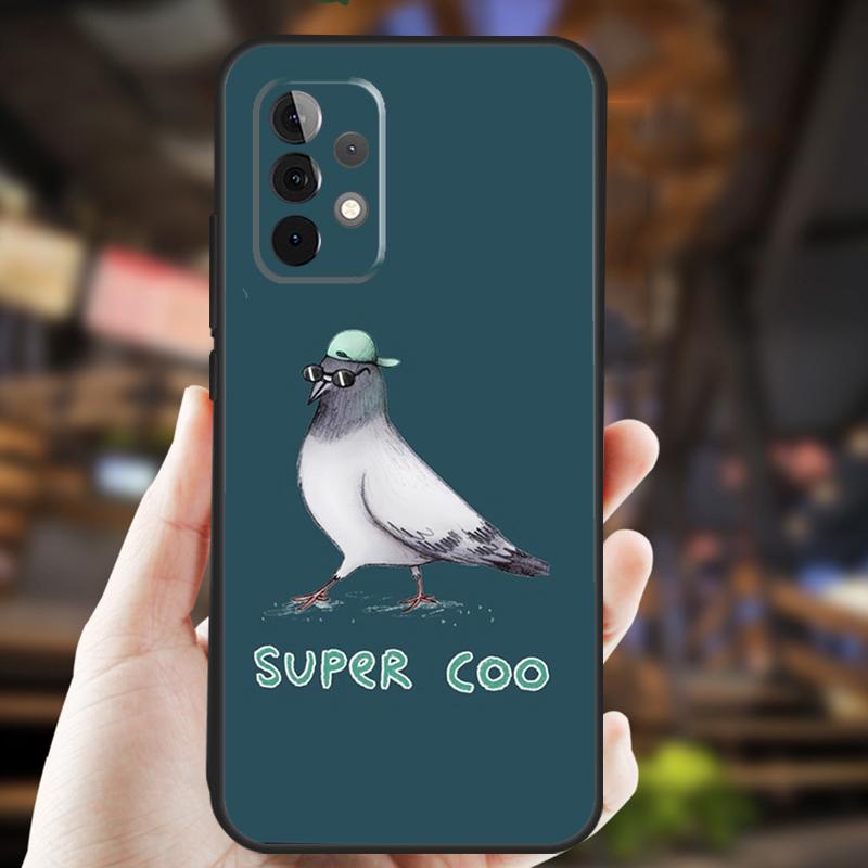 Pigeons Doves Bird Birds Flock Animal For Samsung Galaxy A53 A33 A13 A52 A32 A12 A50 A31 A51 A71 A52S A54 A34 A24 A14 Phone Case
