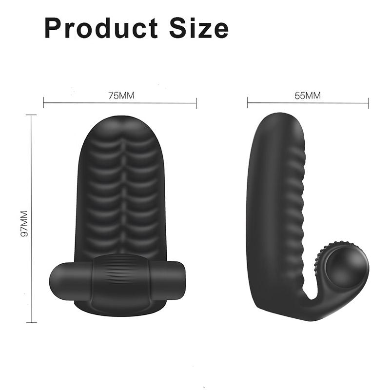 Finger Vibrator Fast Orgasm G Spot Female Sex Toy Clitoral Stimulator Vaginal Masturbation Device For Adult Women'S Goods Store