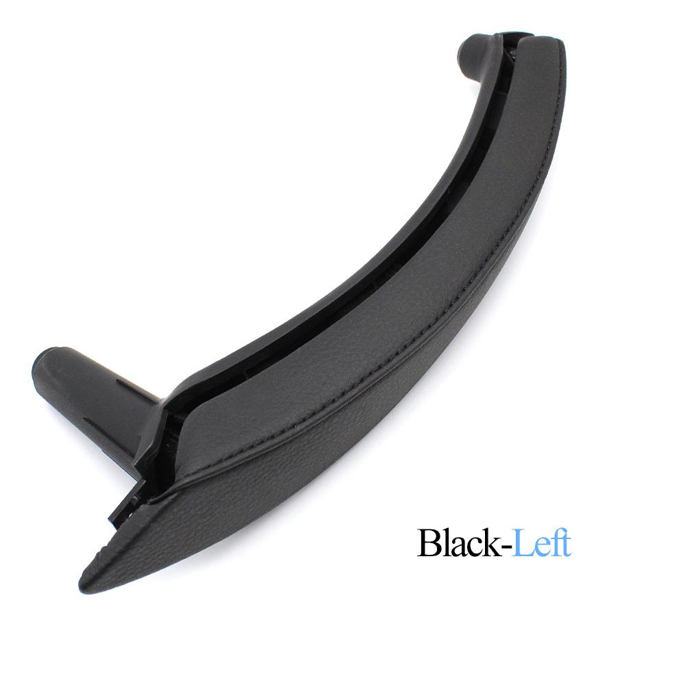 LHD Upgraded Inner Door Armrest Window Switch Panel Handle Pull Trim Leather Outer Cover Replacement For BMW X5 X6 E70 E71 E72