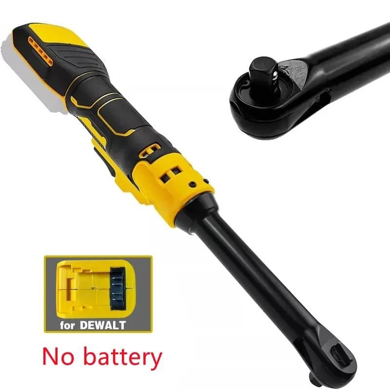 

Cordless Ratchet Wrench Upgraded Extended Head Removal Screw Nut 220N.m 3/8 Electric Driver for Dewalt 18V 20V Battery pin