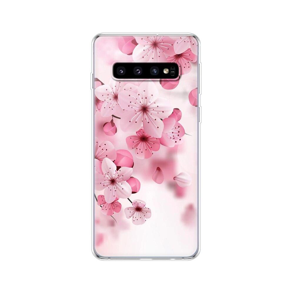 For Samsung Galaxy S10 Case S10Plus Silicone TPU Cover Phone S10 E Case On For Samsung S10 Plus G975F S 10 SM-G973F Transparent